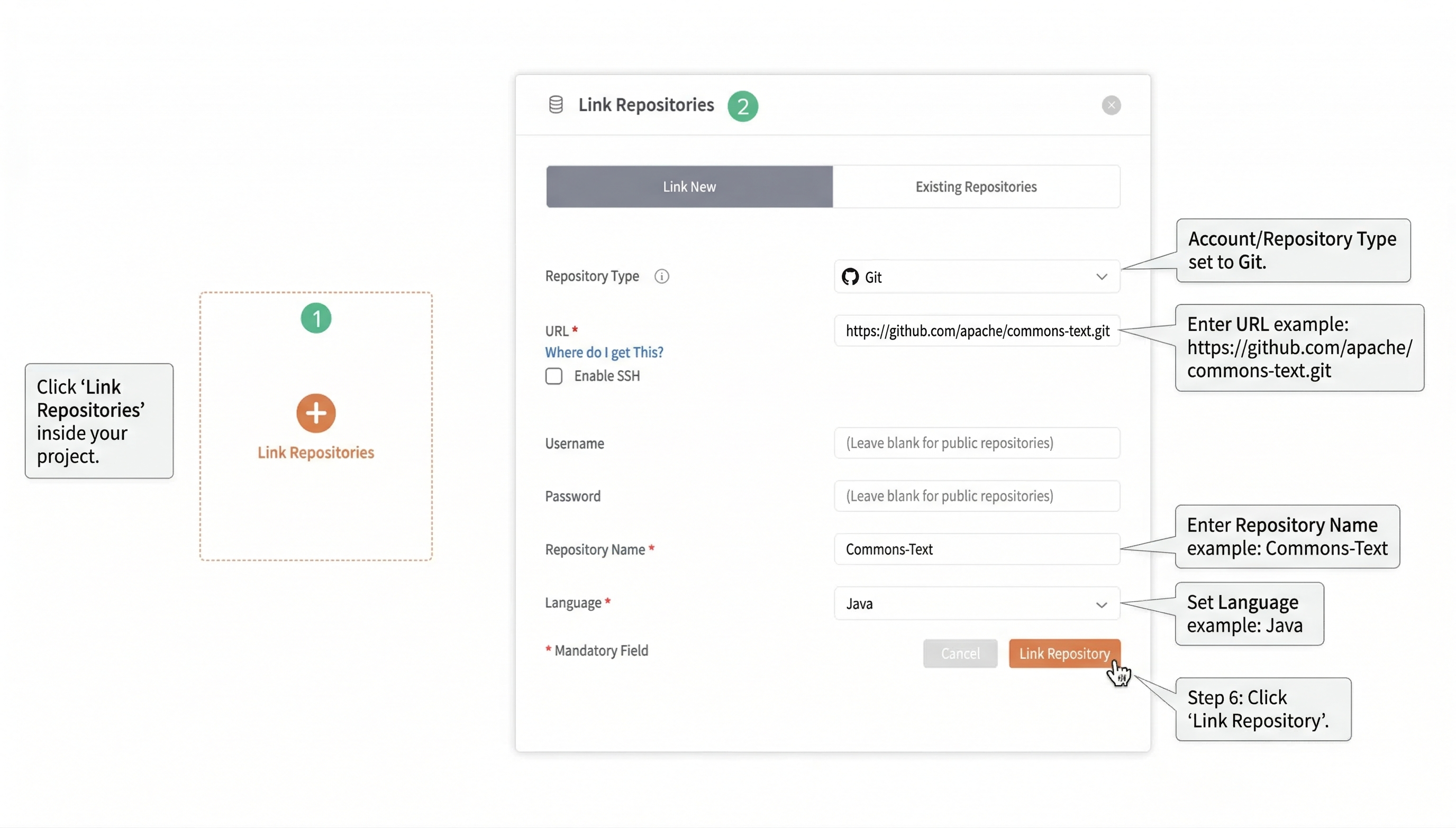 Link Repository